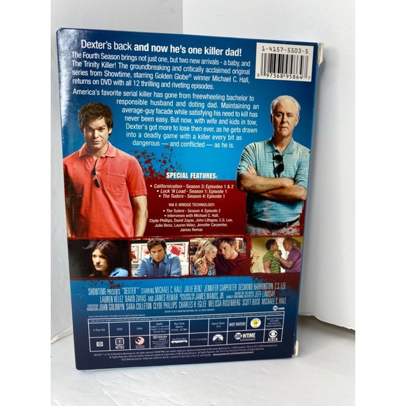 Dexter The Fourth Season DVD Set (bonus dvd) - Picture 2 of 8